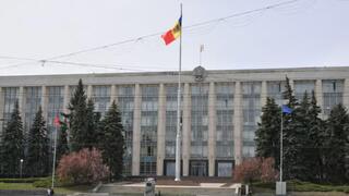 Edificio gubernamental en Moldavia.