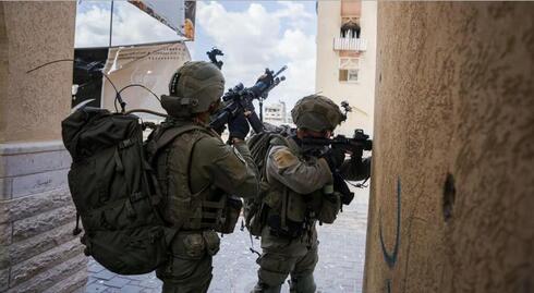 Fuerzas de las FDI operando en Gaza.