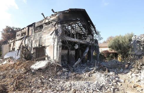 Cientos de casas en el Kibbutz Be'eri fueron destruidas como resultado de la masacre del 7 de octubre. 