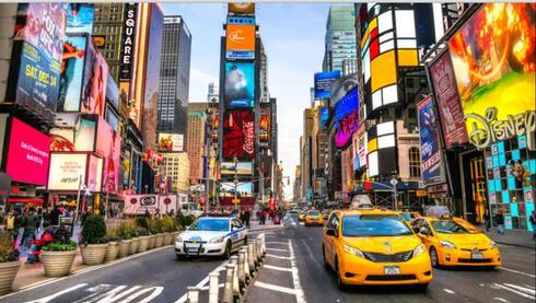 Times Square en New York, Estados Unidos.