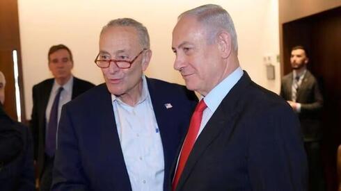 Netanyahu y Schumer en tiempos mejores. 