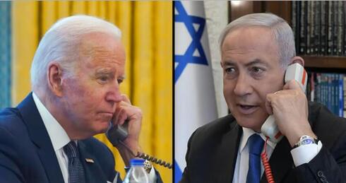 El primer ministro Netanyahu y el presidente estadounidense Biden.