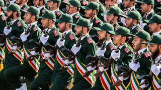 Guardia Revolucionaria Islámica de Irán. 