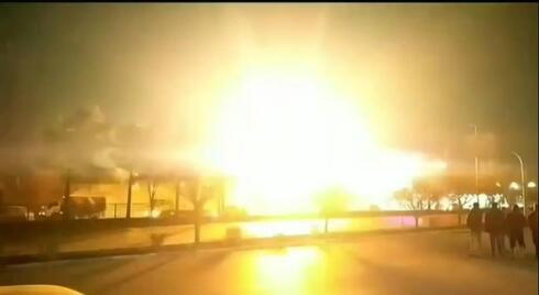 Archivo: Explosión en una planta de defensa en Isfahán, Irán, enero de 2023.