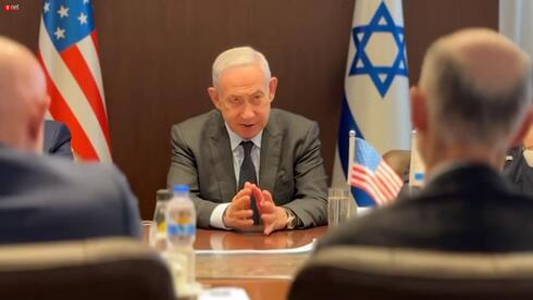 Netanyahu con el senador republicano Rick Scott. 