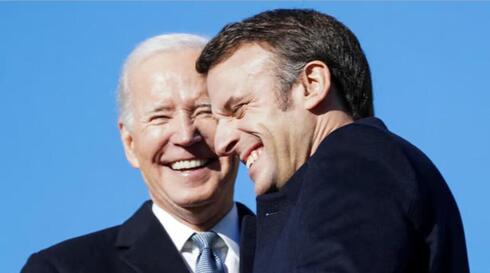 Macron y Biden. Preocupación en Israel por la posición que puedan tomar EE.UU. y Francia sobre el pedido de la Autoridad Palestina.