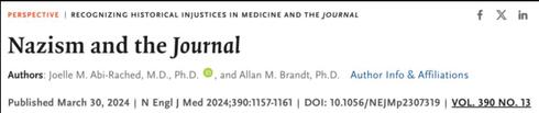 La entrada en la revista New England Journal of Medicine donde los investigadores realizaron la autocrítica.