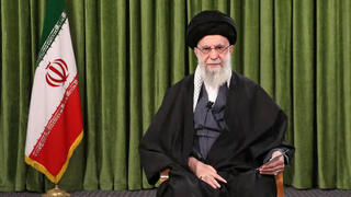 El ayatola Alí Khamenei, líder supremo de Irán. 