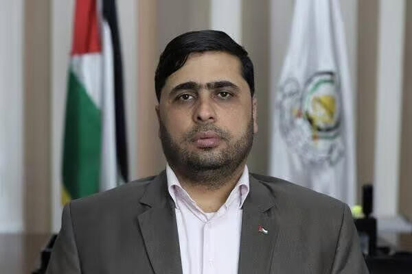 Abd al-Latif al-Qanua, uno de los voceros de Hamás. 