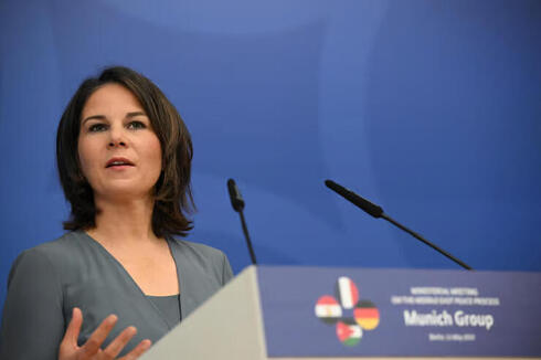 Annalina Baerbock, ministra de Relaciones Exteriores de Alemania. 