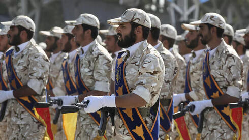 Representantes de la Fuerza Quds en un desfile militar en Teherán. 