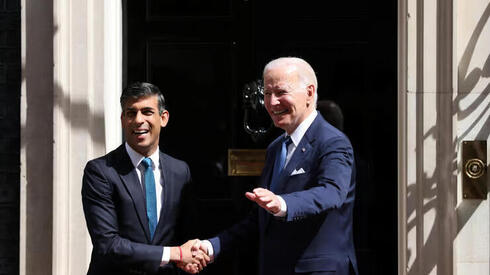 Joe Biden y Rishi Sunak. Sin la venia de los líderes estadounidense y británico, las órdenes son de difícil aplicación. 