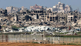 La destrucción de Gaza, vista desde Israel. 