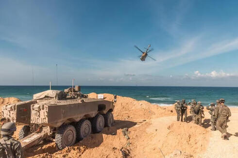 Los blindados se usan también para operar en Rafah. 