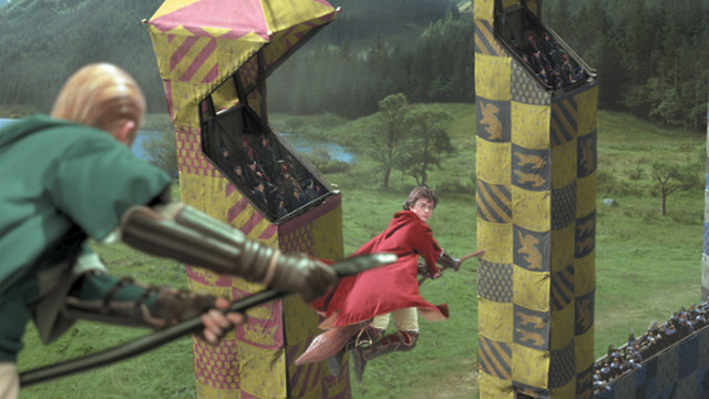 harry potter partido de quidditch